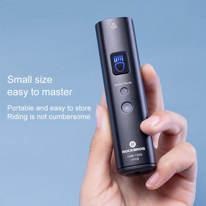 Rockbros V9M-1000 front bicycle light 1000lm - black_5