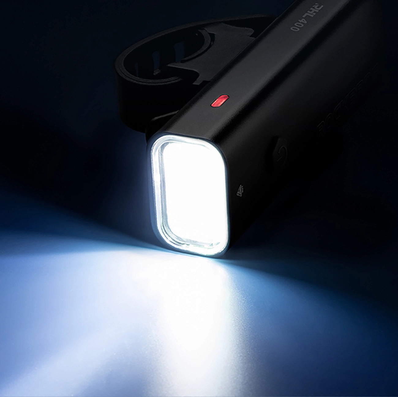 Rockbros 24310006001 front bicycle light 400 lm + micro USB cable - USB-A - black_8