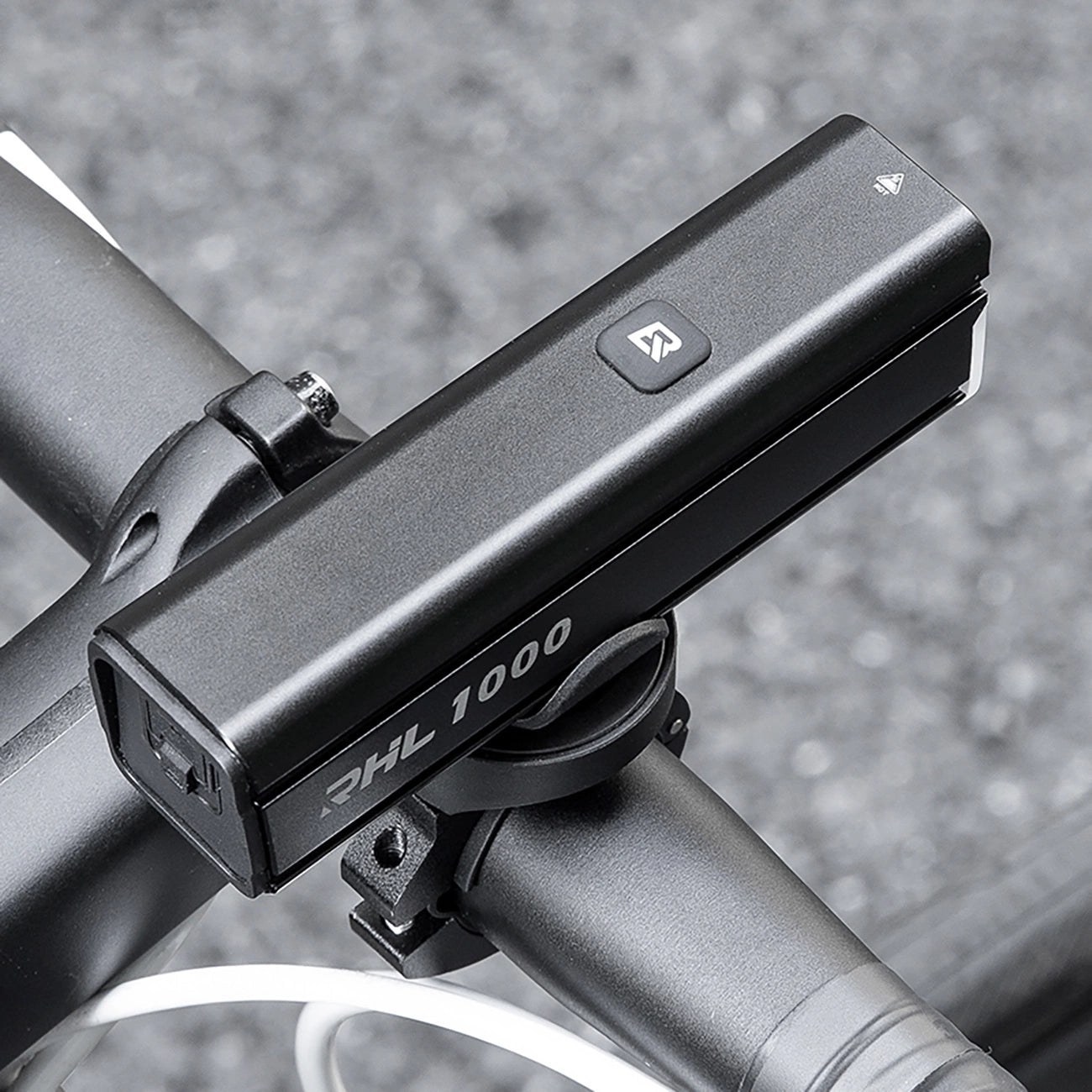 Rockbros 24610002001 front bicycle light 1000 lm + USB-C - USB-A cable - black_10