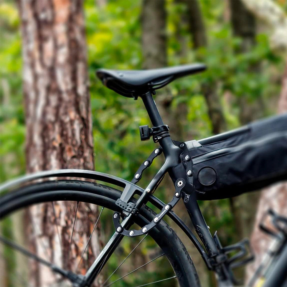 Rockbros WD795 foldable bicycle lock - black_5