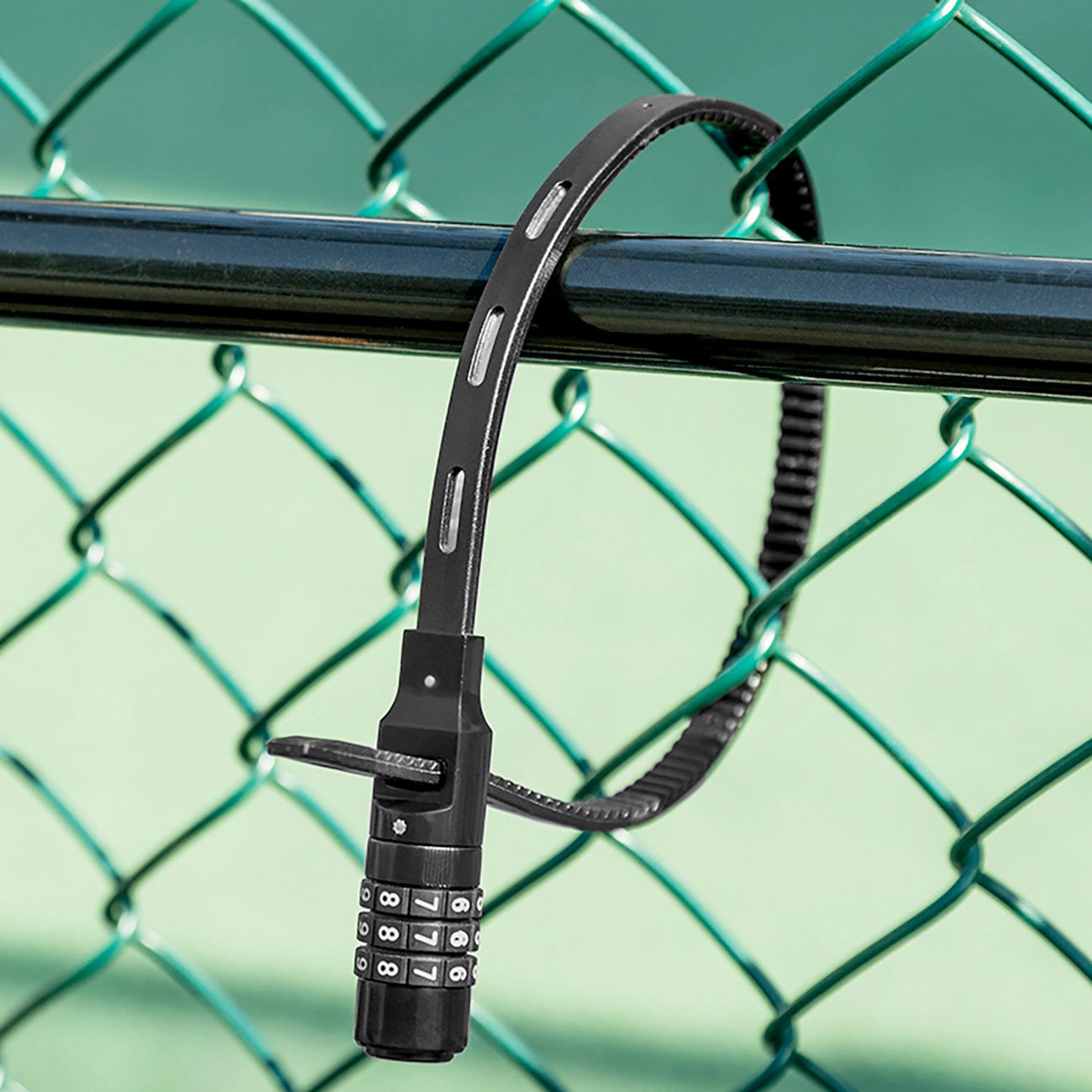 Rockbros 3240001001 bicycle lock for 0.5 m combination - black_2