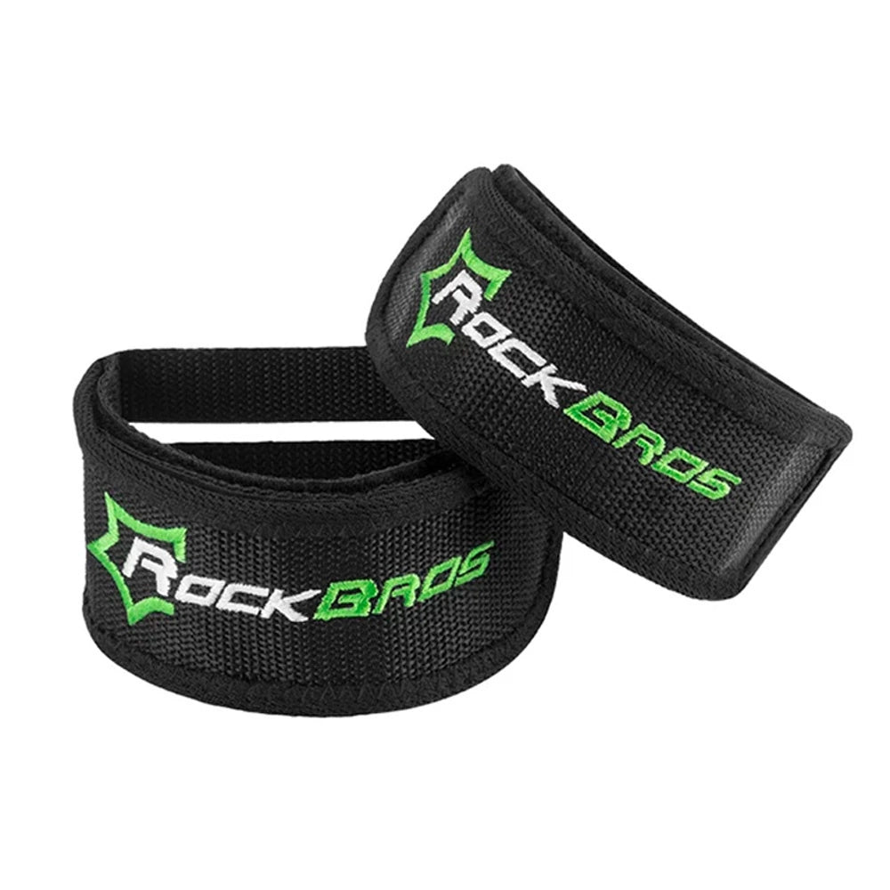 Rockbros GZT1001 bicycle pedal straps - black_1