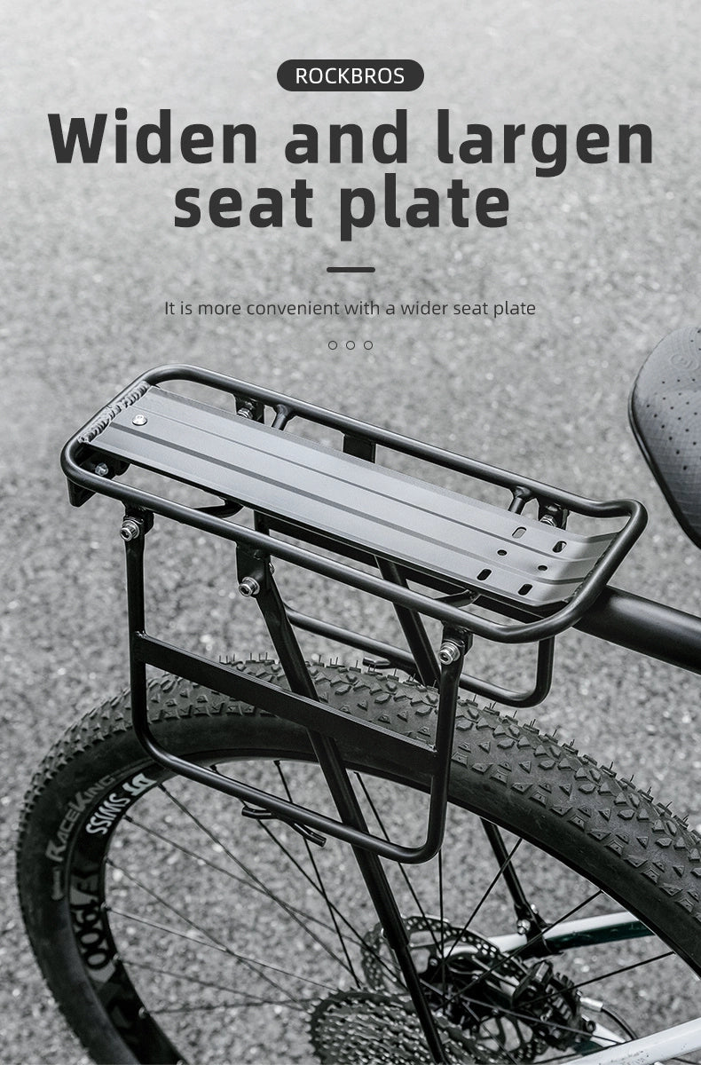 Rockbros 33210004001 bicycle rack with shelf - black_12