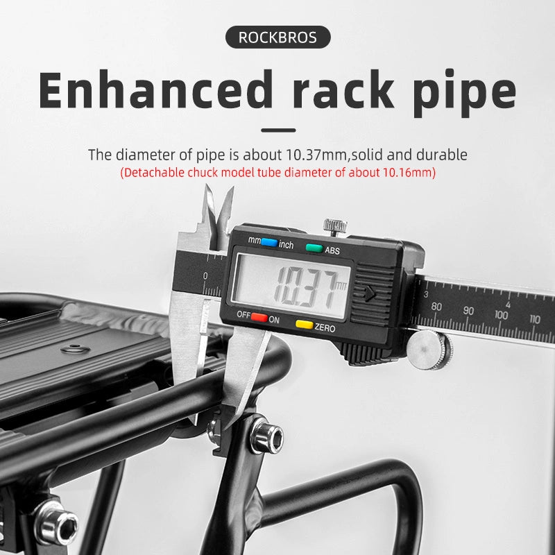 Rockbros 33210004001 bicycle rack with shelf - black_4