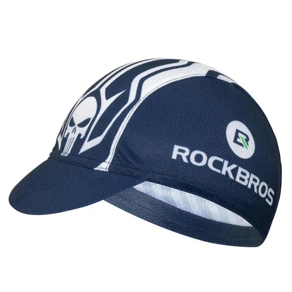 Rockbros MZ10019 cycling cap with peak - blue_0
