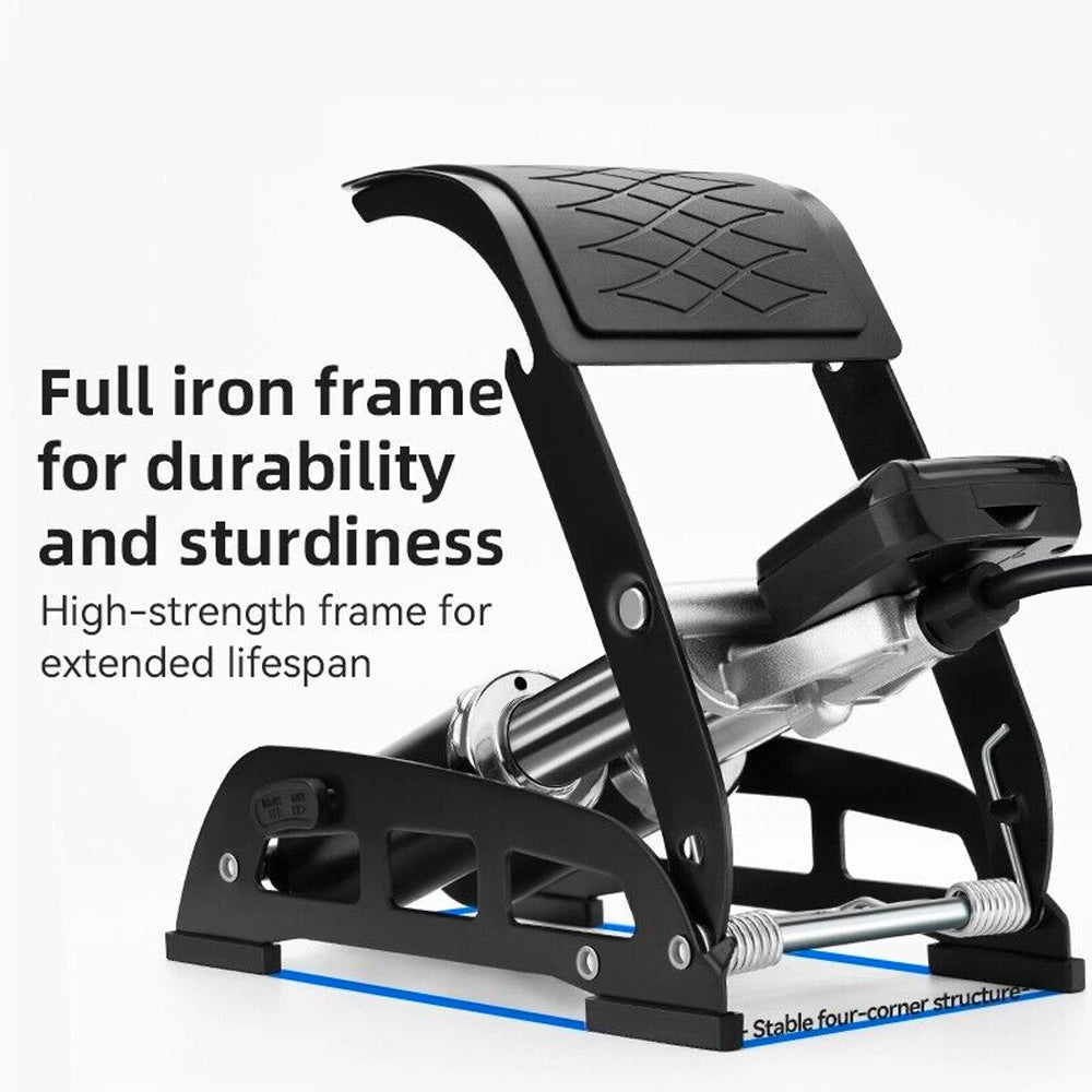 Rockbros 42430001001 foot pump with display - black_9