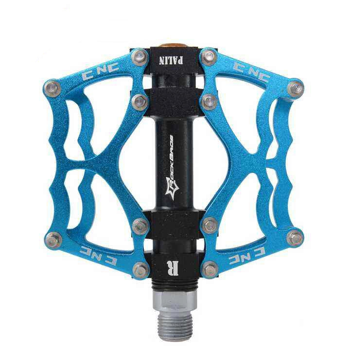 Rockbros JT201012LBL bicycle pedal set - blue_0