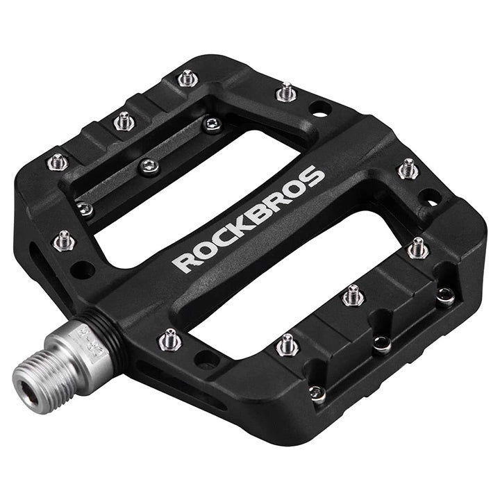 Rockbros 2017-12CBK Nylon Bicycle Pedal Set - Black_0