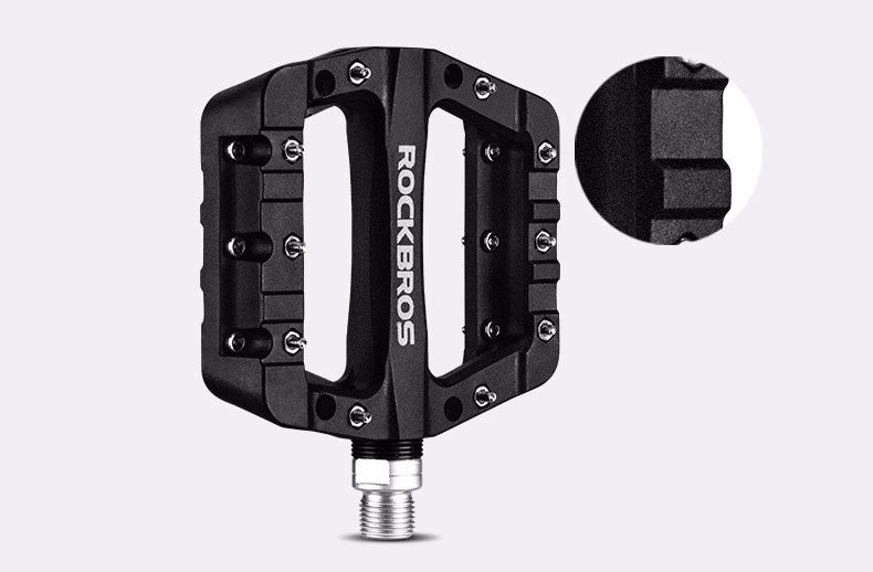 Rockbros 2017-12CBK Nylon Bicycle Pedal Set - Black_4