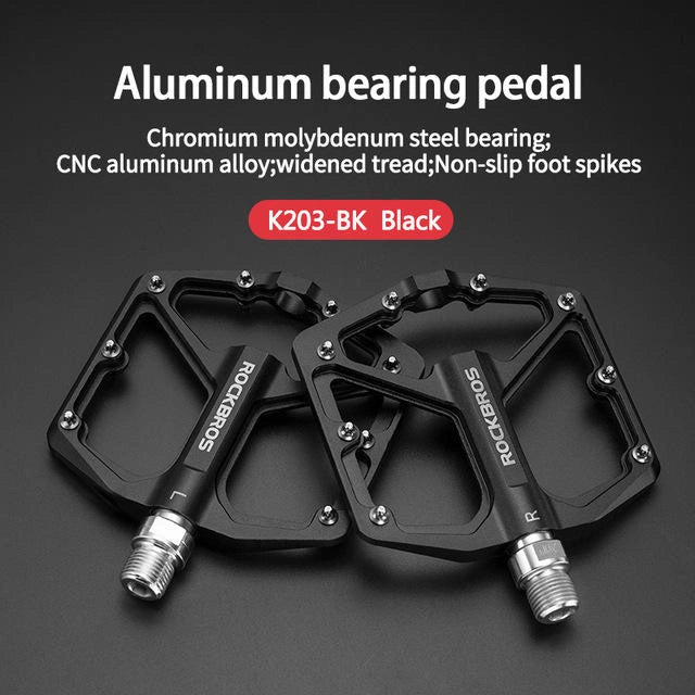 Rockbros K203-BK bicycle pedal set - black_2