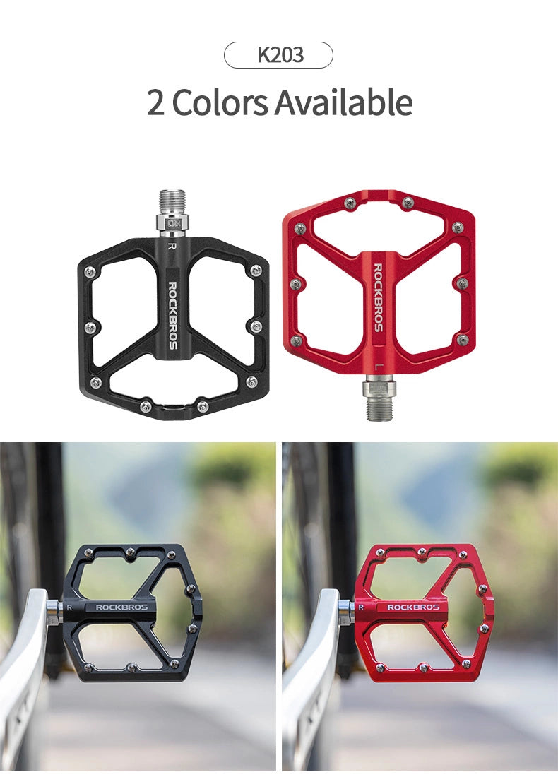 Rockbros K203-BK bicycle pedal set - black_3