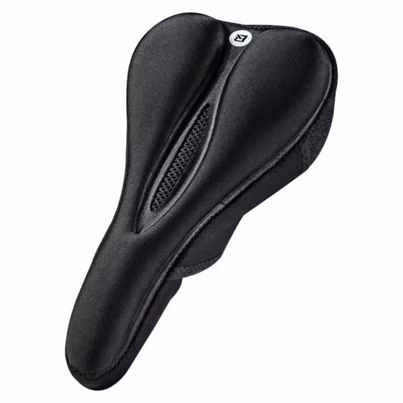Rockbros LF047-S silicone gel bicycle seat cover size M - black_0