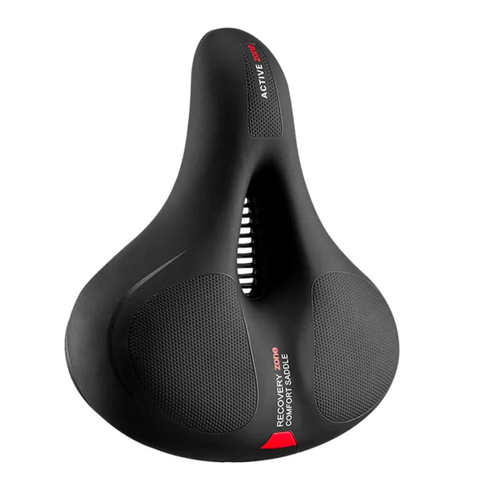 Rockbros AQ-6090R bicycle saddle - black and red_0