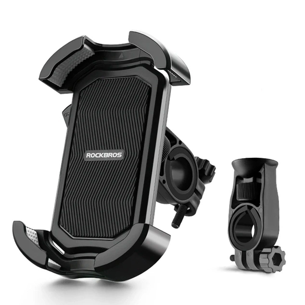 Rockbros 25210032001 Bike Phone Holder for Handlebars - Black_0