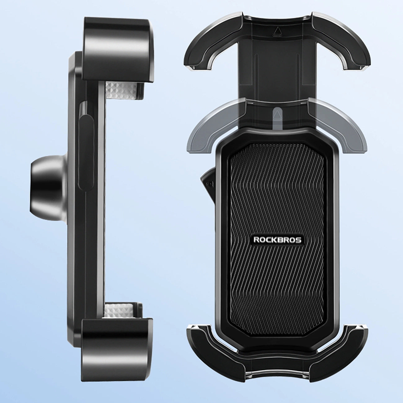 Rockbros 25210032005 Motorcycle Phone Holder for Mirror - Black_11