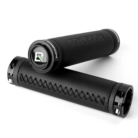 Rockbros 40210003001 microfiber bicycle handlebar grips - black_0
