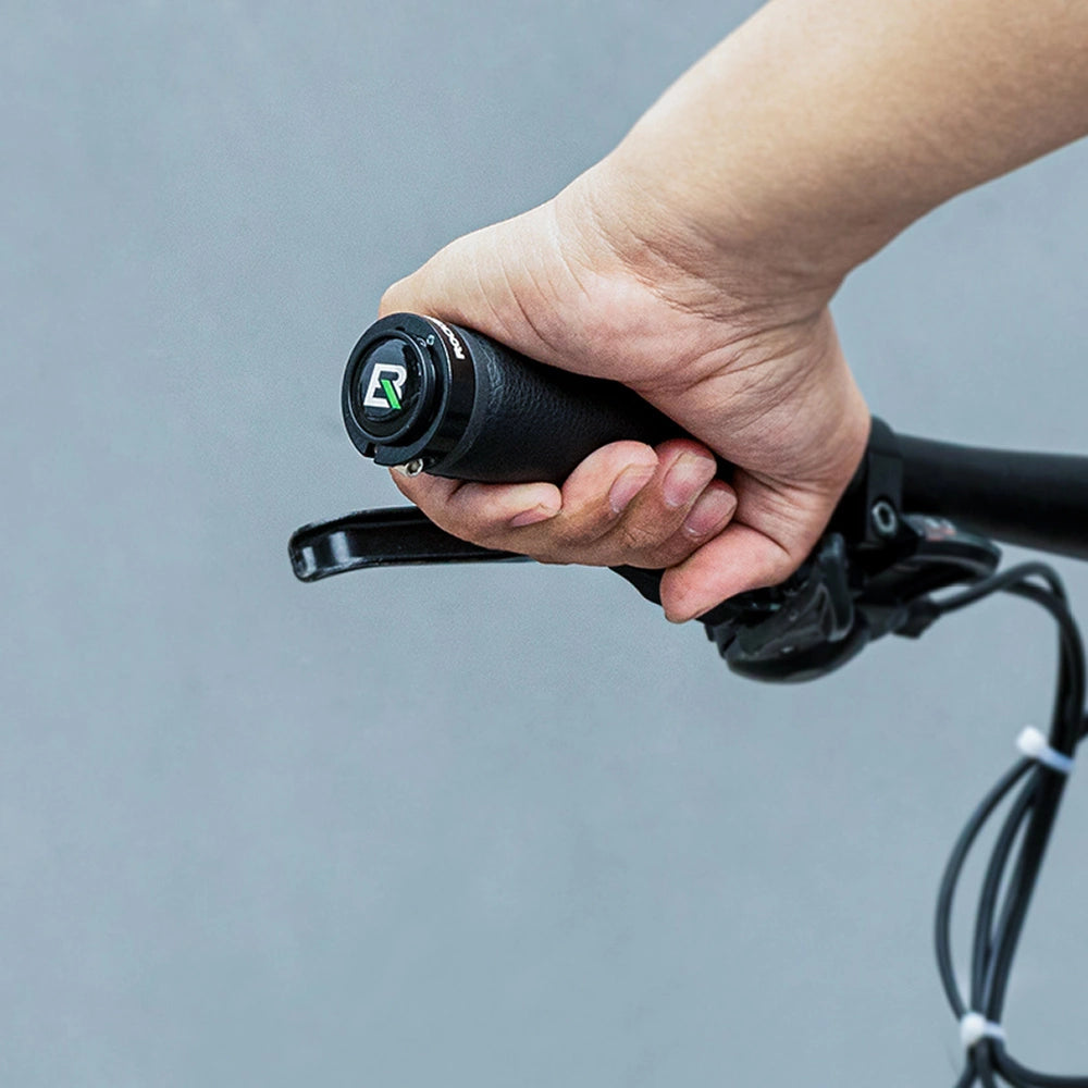 Rockbros 40210003001 microfiber bicycle handlebar grips - black_5