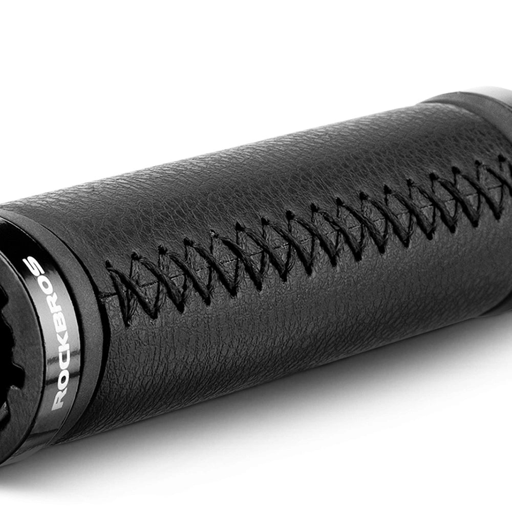 Rockbros 40210003001 microfiber bicycle handlebar grips - black_8