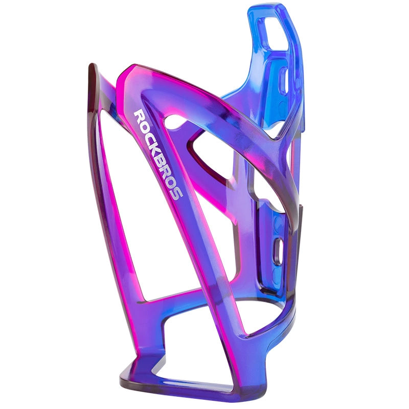 Rockbros FK338 bicycle holder for water bottle - blue and purple_0