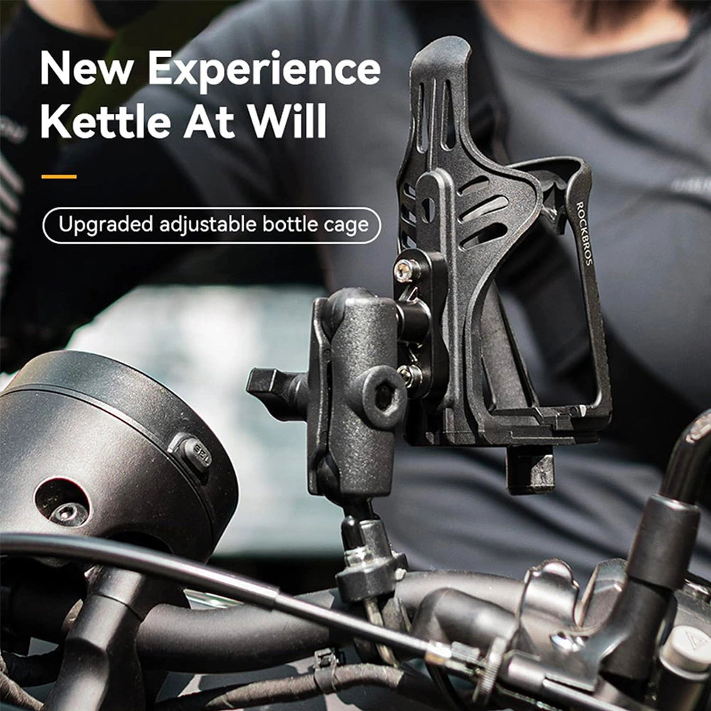Rockbros 31210008002 handlebar bottle holder - black_5