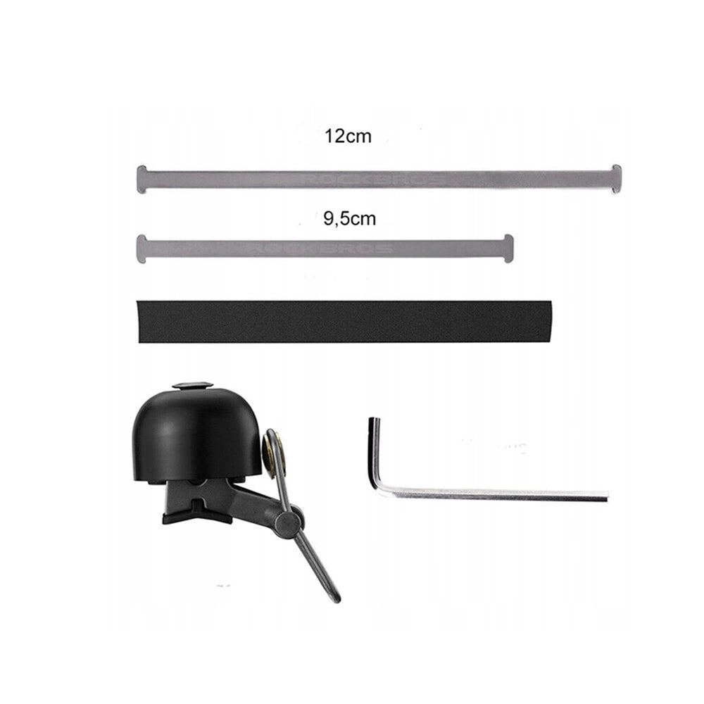 Rockbros 15-1BBK retro bicycle bell - black_1