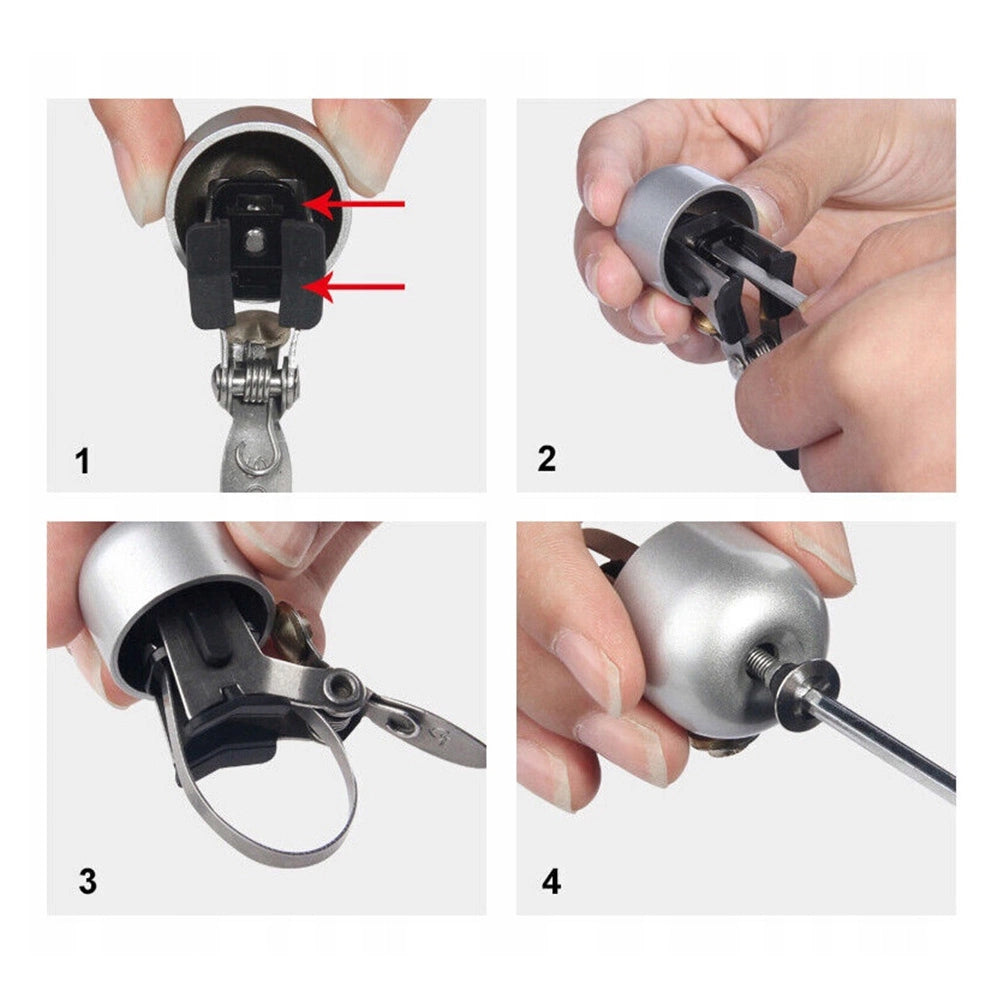 Rockbros 15-1BBK retro bicycle bell - black_3
