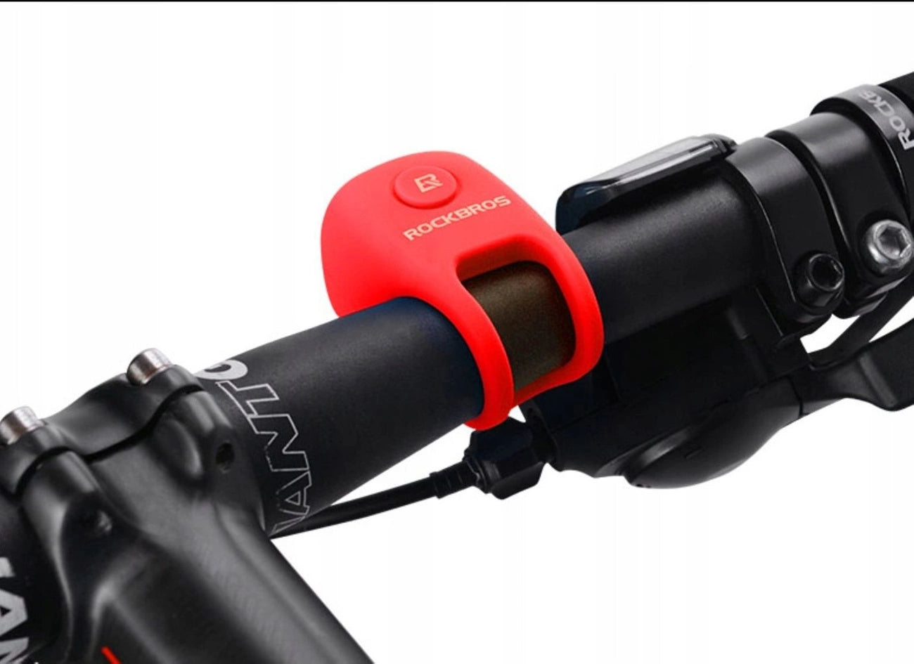 Rockbros CB1709RD electronic bicycle bell - red_2