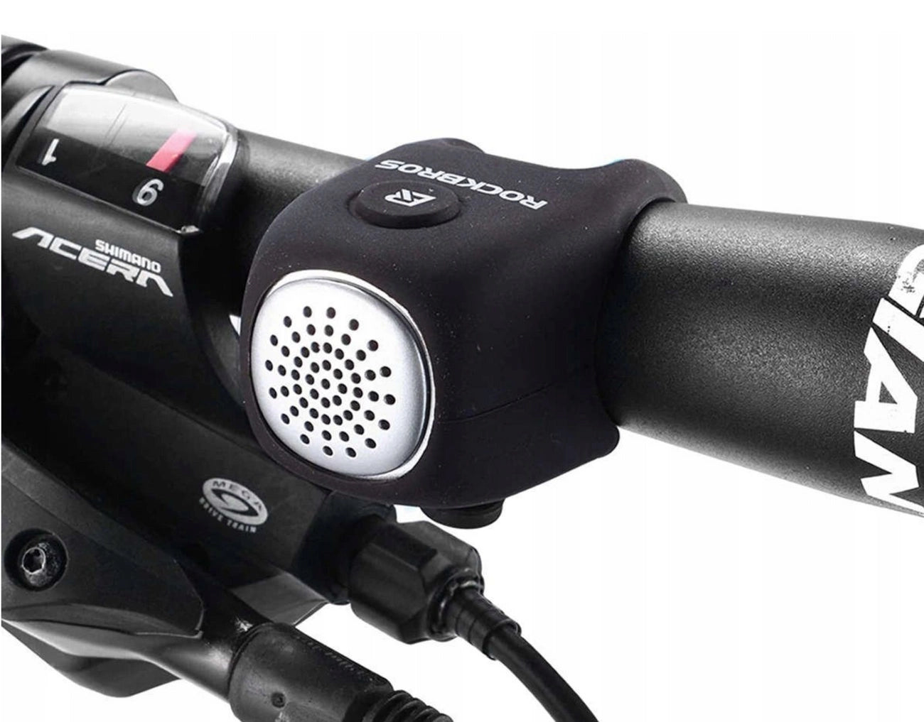Rockbros CB1709BK electronic bicycle bell - black_4