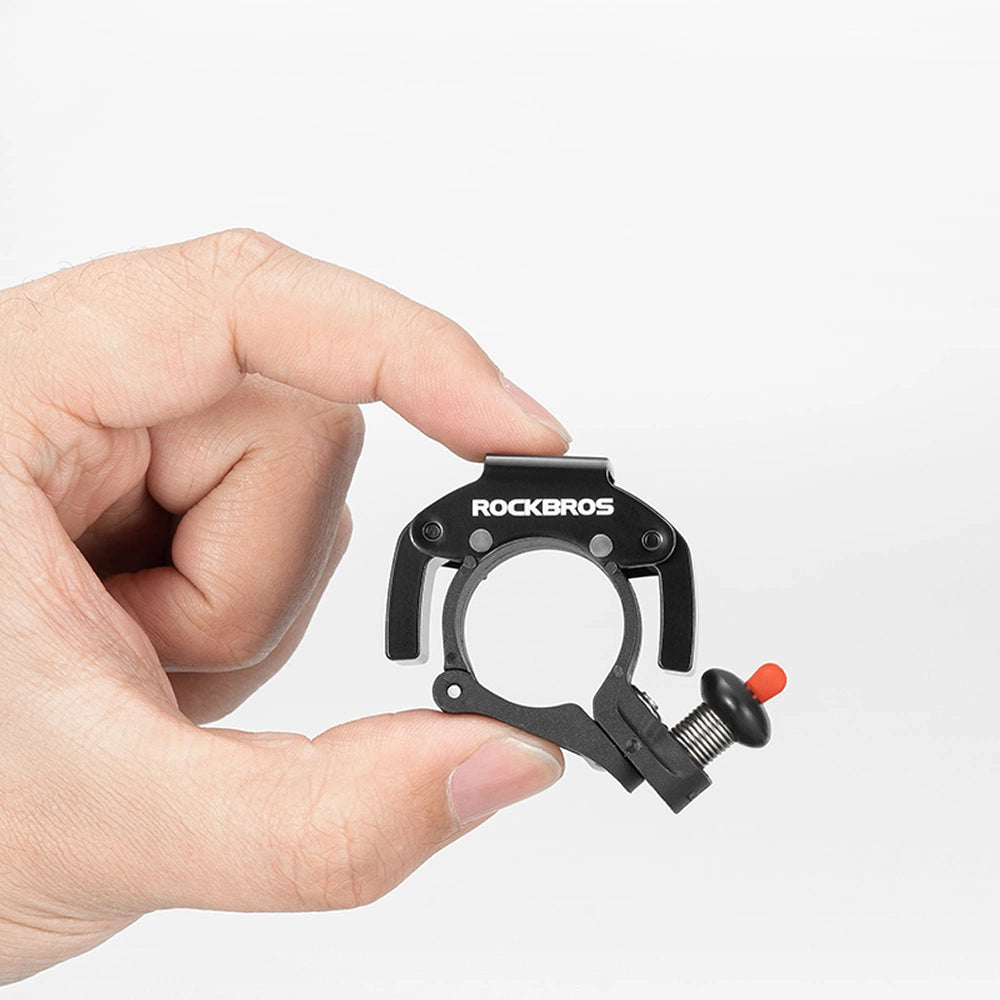 Rockbros bicycle bell 34210006001 shape C - black_3