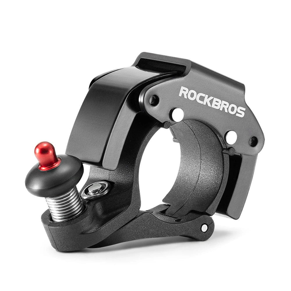 Rockbros bicycle bell 34210006001 shape C - black_0