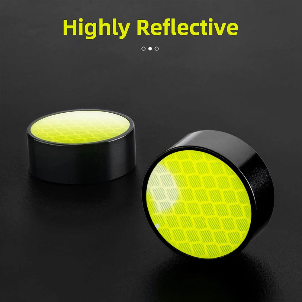 Rockbros 40720007001 bicycle grips with reflector - black_5