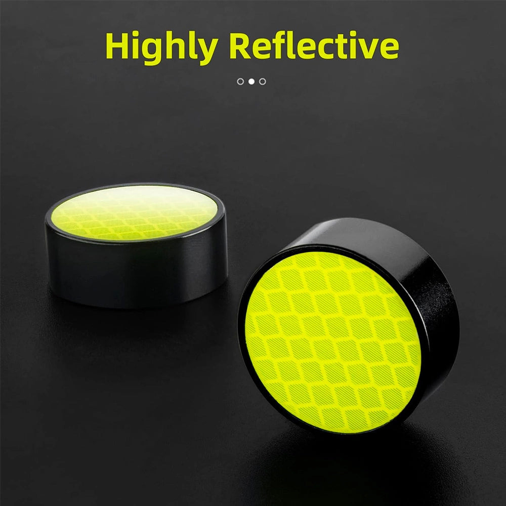 Rockbros 40720007005 bicycle grips with reflector - green_4