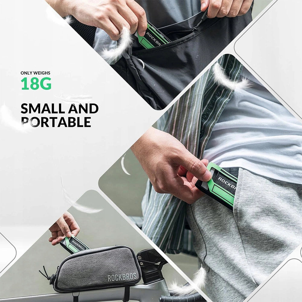 Rockbros reflective tape 49210008001 - green_5