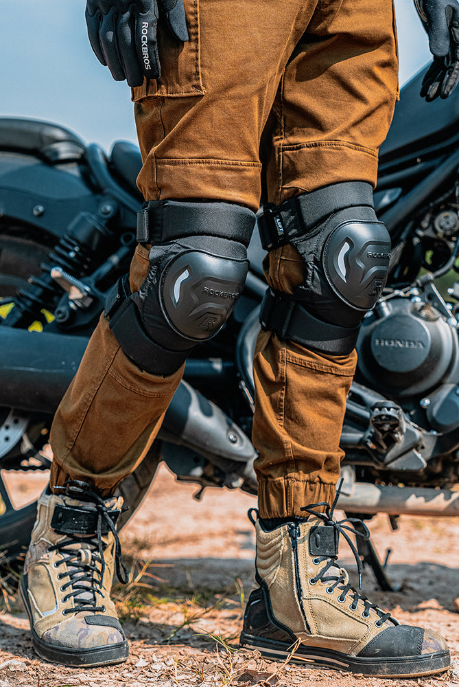 Rockbros 19230003001 knee pads - black_4