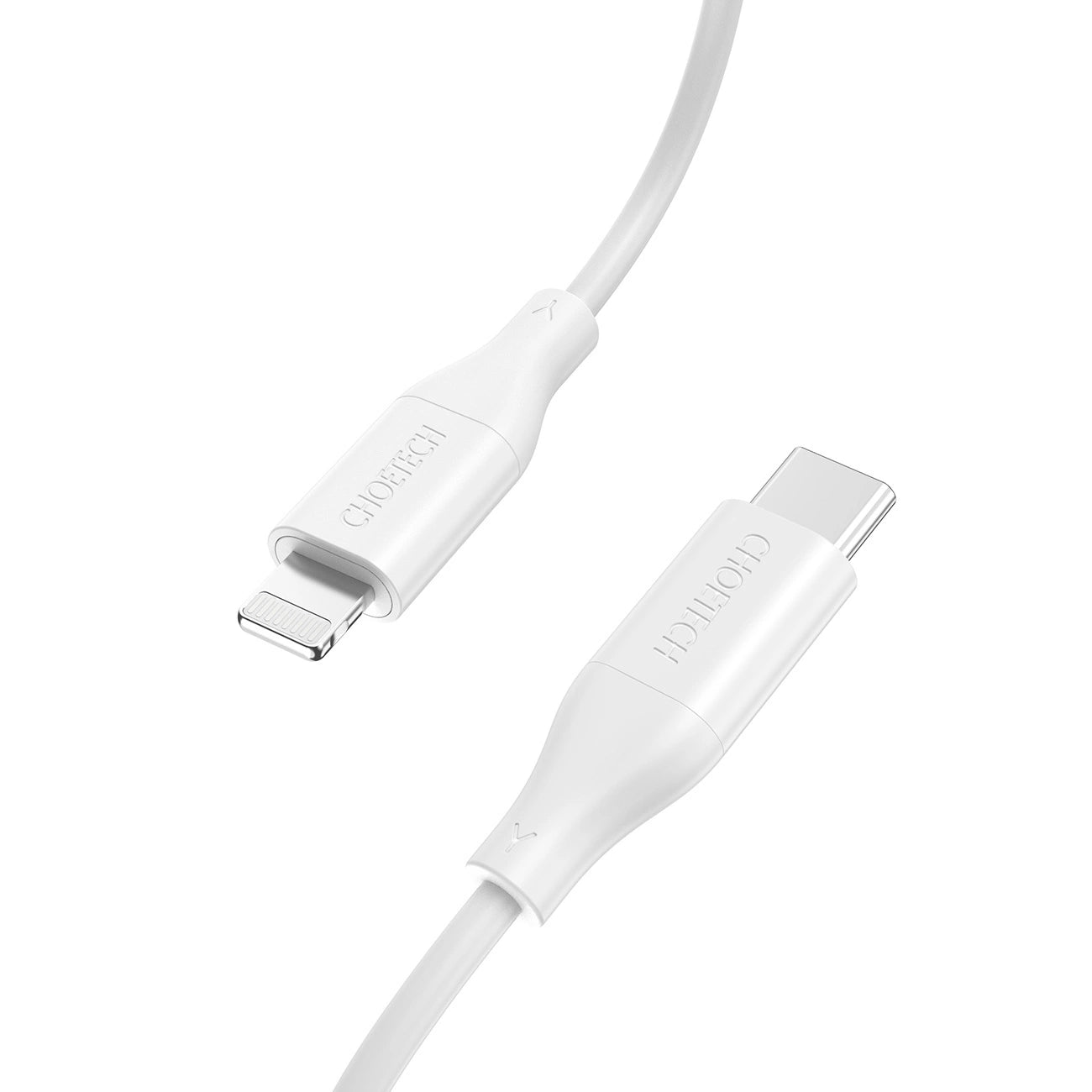 Choetech IP0040 USB-C / Lightning MFi PD 30W 1.2m cable - white_1