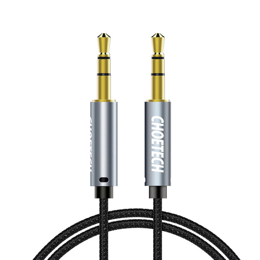 Choetech AUX002 cable mini jack 3.5mm (male) / mini jack 3.5mm (male) 1.2m - black_0