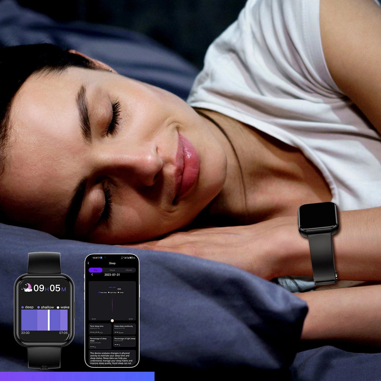 Choetech WT001 smartwatch with IP67 call answering function - black_8