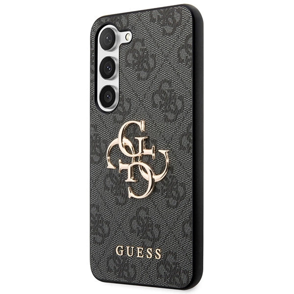 Guess GUHCS23FE4GMGGR S23 FE S711 gray/gray hardcase 4G Big Metal Logo_1