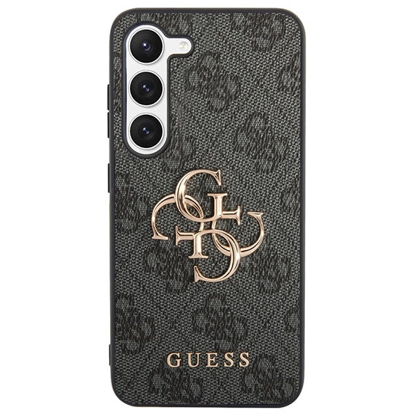 Guess GUHCS23FE4GMGGR S23 FE S711 gray/gray hardcase 4G Big Metal Logo_2