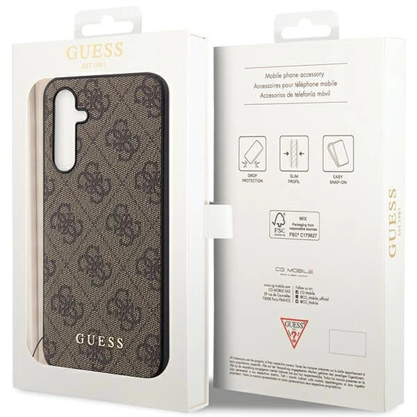 Guess GUHCS23FEGF4GBR S23 FE S711 brown/brown hardcase 4G Charms Collection_7