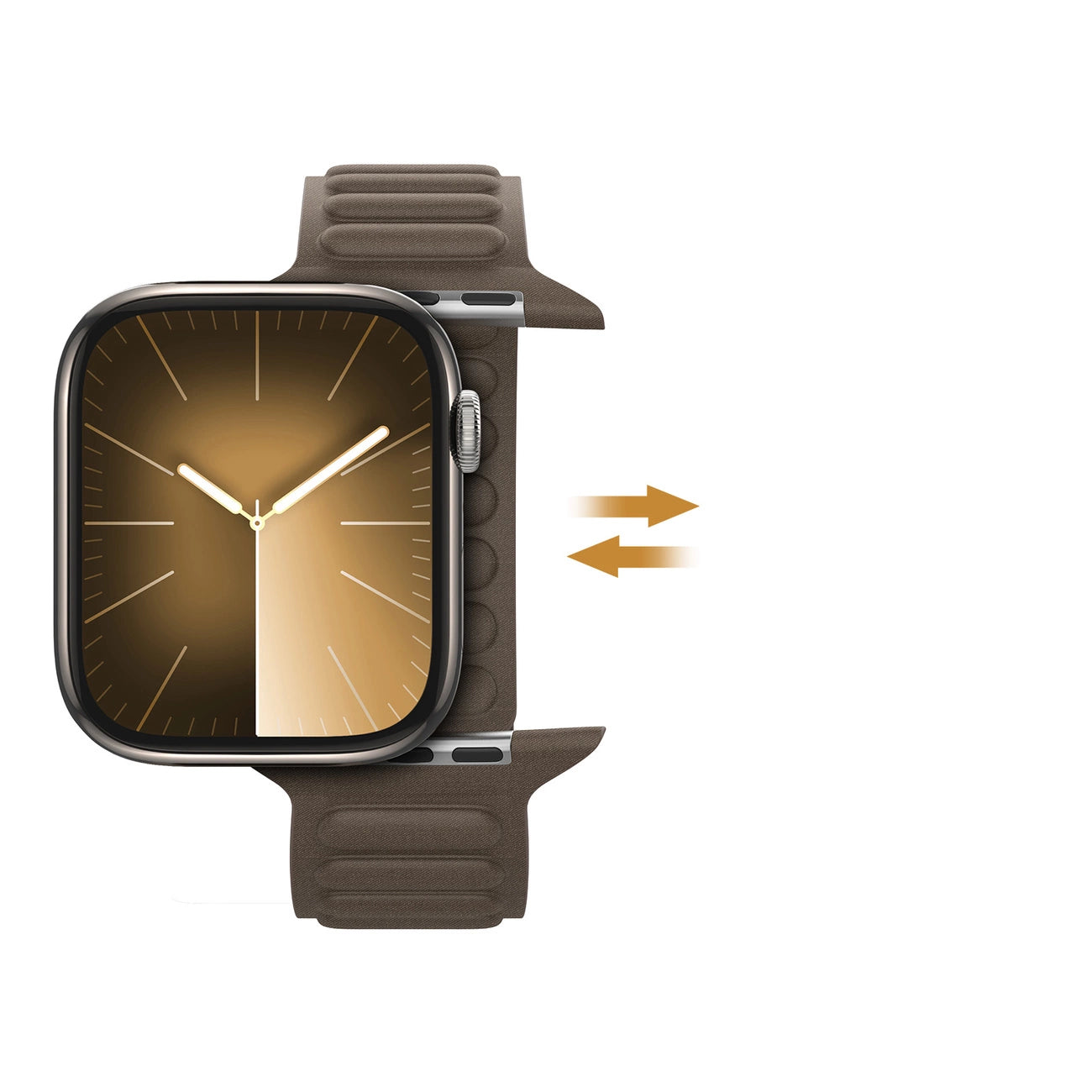 Dux Ducis Strap BL Magnetic Strap for Apple Watch 38 / 40 / 41 mm - Dark Gray_10