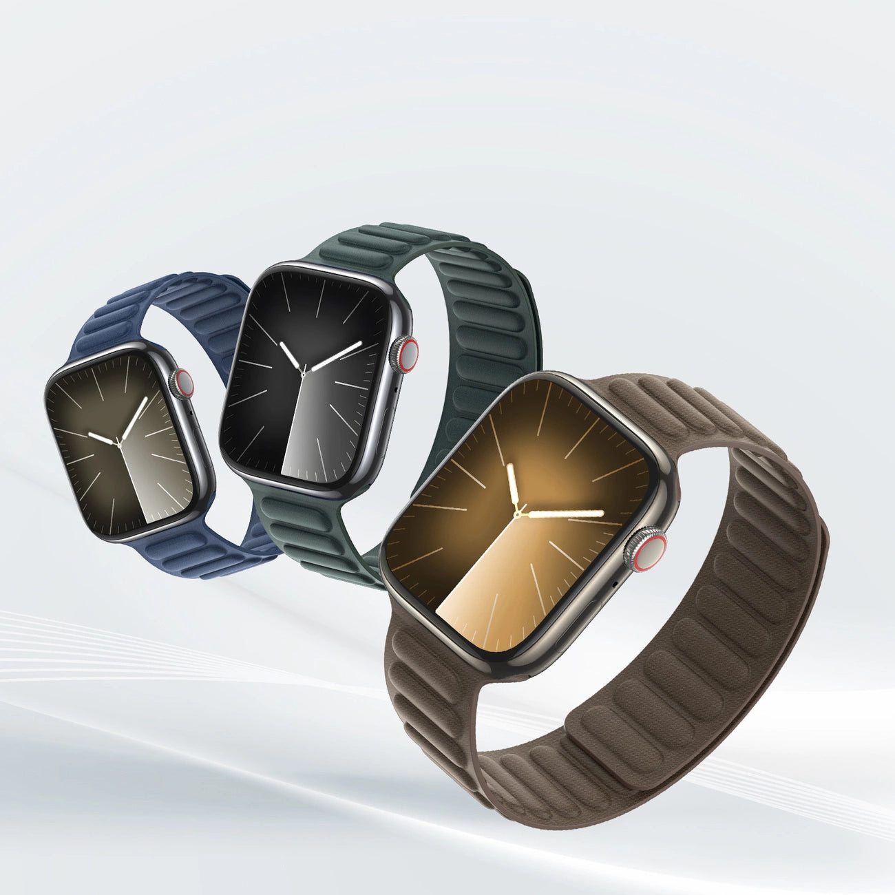 Dux Ducis Strap BL Magnetic Strap for Apple Watch 38 / 40 / 41 mm - Dark Gray_5
