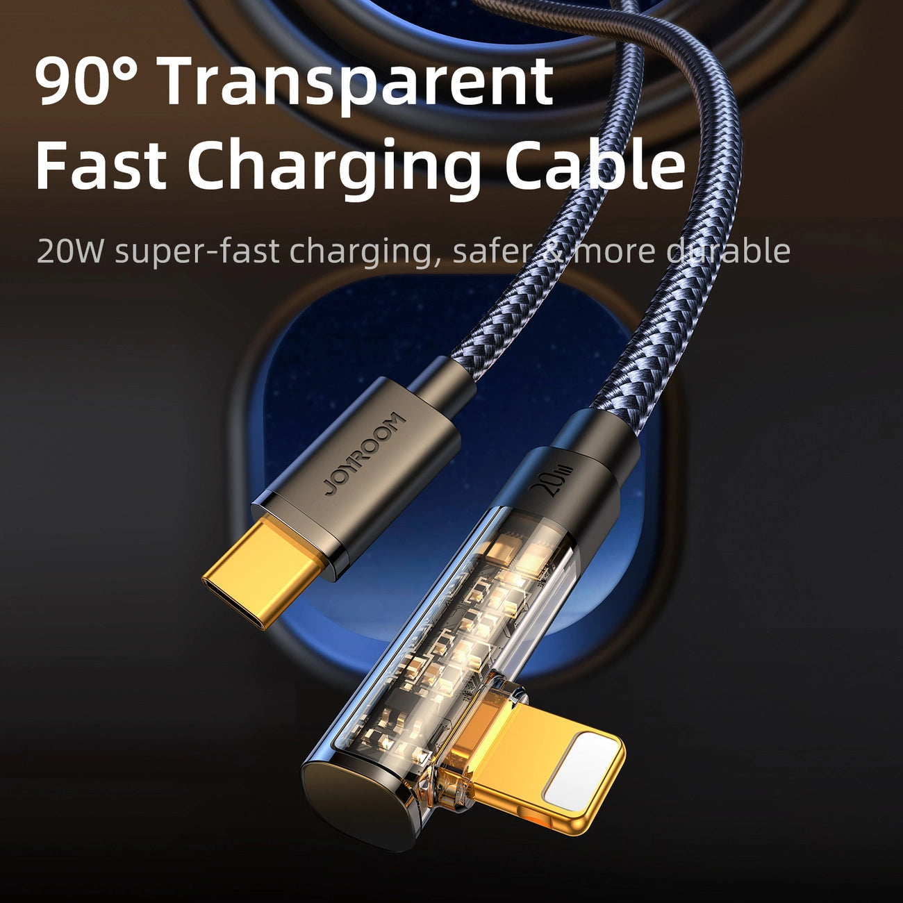 Kabel do USB-C Lightning Angle 20W 1.2m Joyroom S-CL020A6 (niebieski)_2