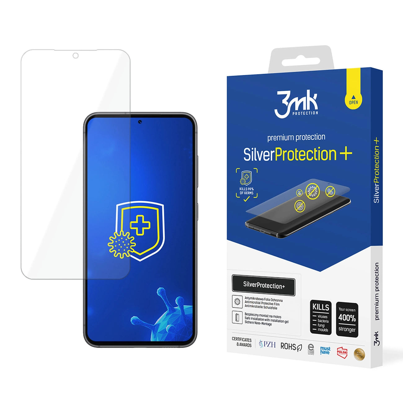3mk SilverProtection+ protective foil for Samsung Galaxy S24+_0