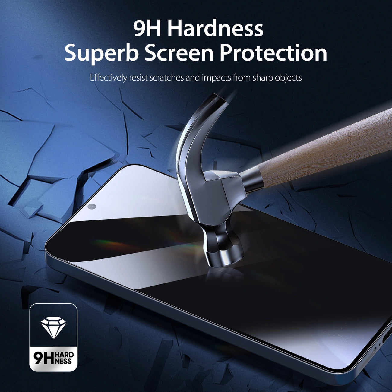 Dux Ducis Glass Privacy for Samsung S24 - with black frame_3