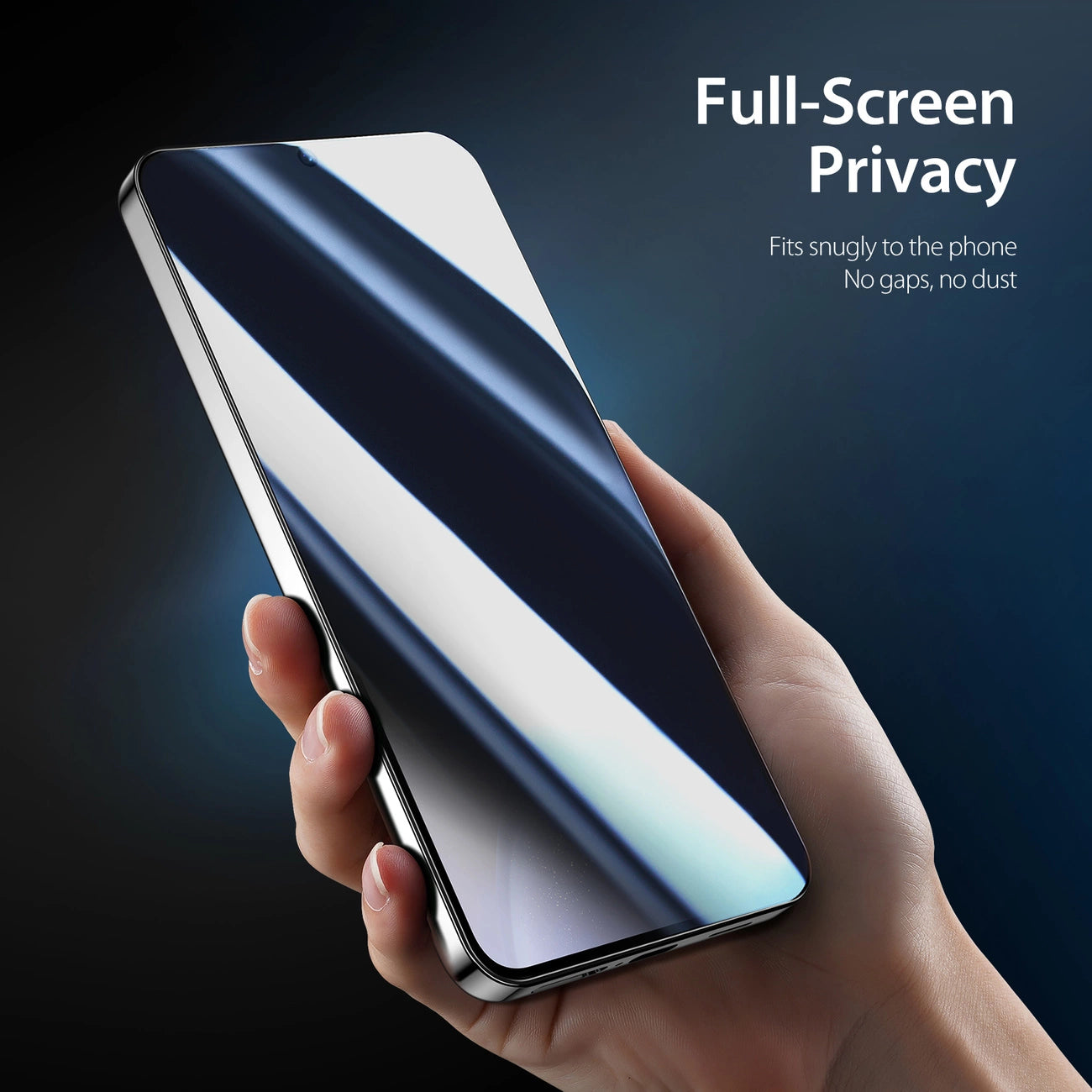 Dux Ducis Glass Privacy for Samsung S24 - with black frame_5
