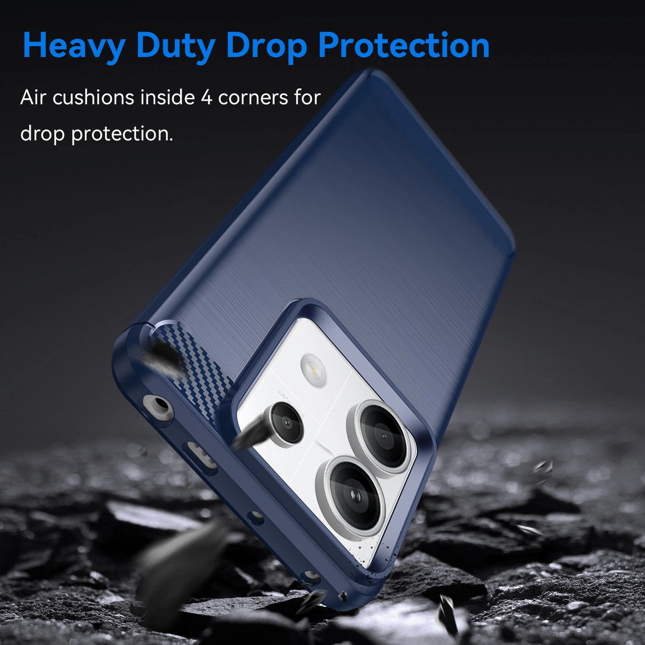 Carbon Case for Xiaomi Redmi Note 13 Pro - blue_2