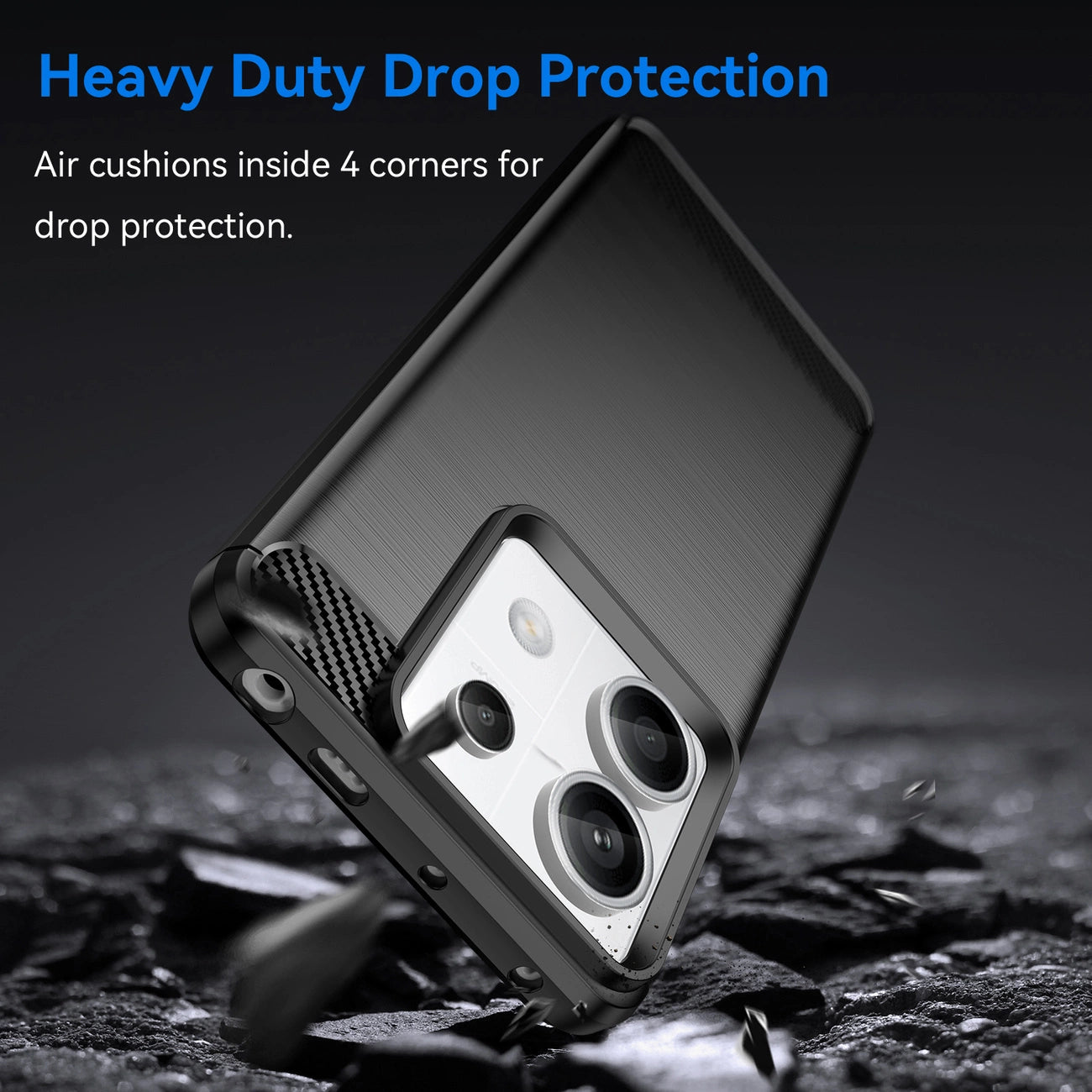 Carbon Case for Xiaomi Redmi Note 13 Pro+ - black_2