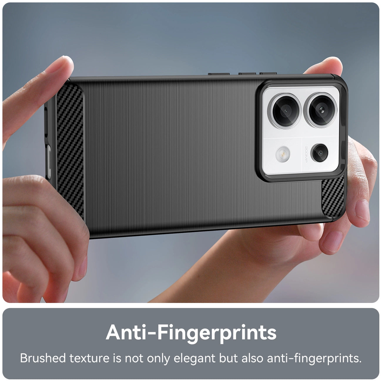 Carbon Case for Xiaomi Redmi Note 13 Pro+ - black_4