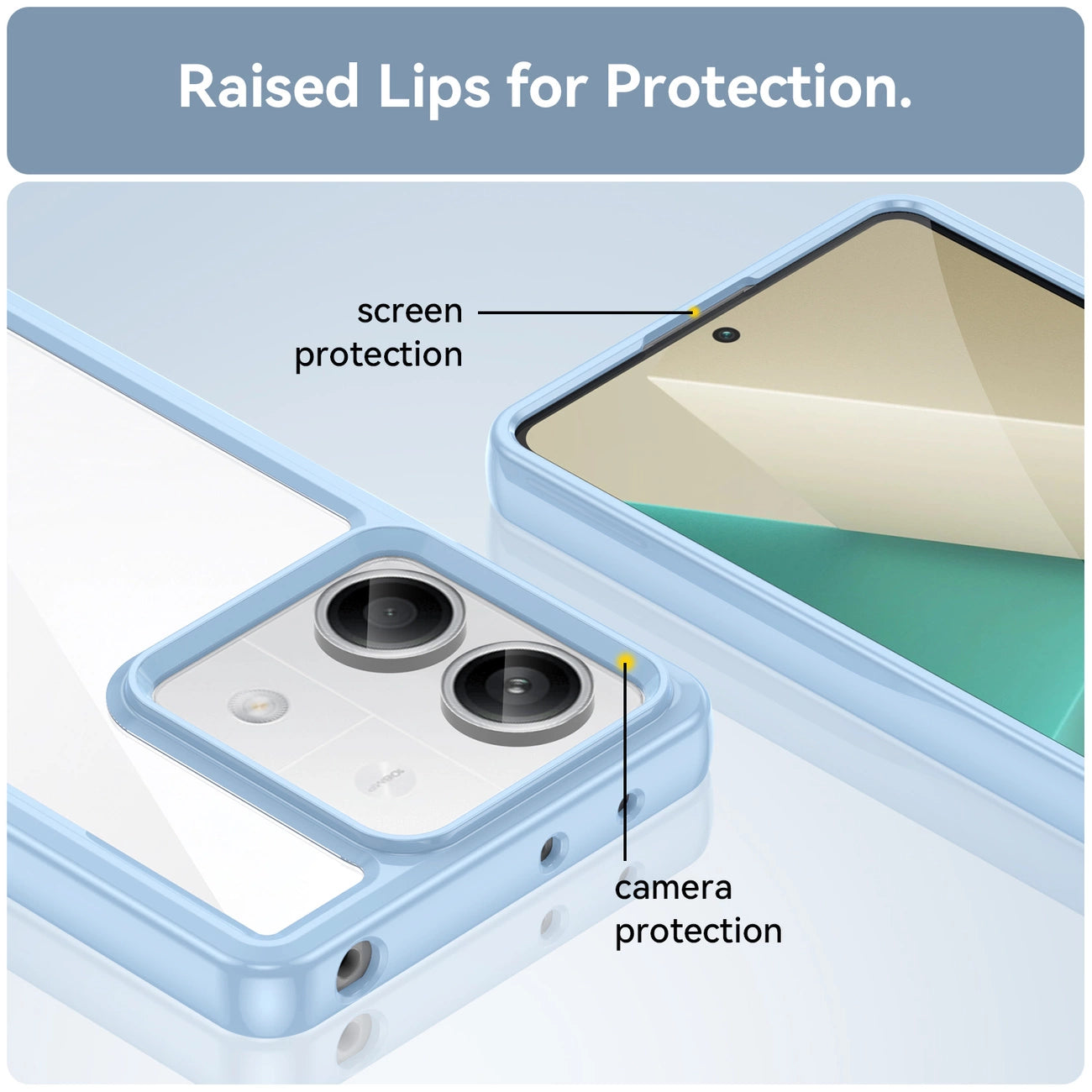 Outer Space Case with gel frame for Xiaomi Redmi Note 13 Pro - blue_5